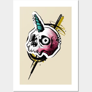 skull Posters and Art